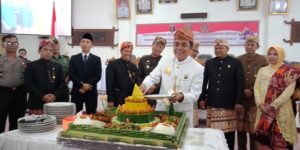 DPRD Lamteng Gelar Paripurna Bersama Pemkab Lamteng Peringati HUT Ke-54 Provinsi Lampung