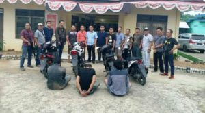 Gabungan Tekab 308 dan Sat Intelkam Polres Pesawaran Amankan Dua Pelaku Curat dan Penadah R2