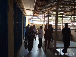 Pansus DPRD Pesawaran Sidak Pasar Padang Cermin Pertanyakan PAD  