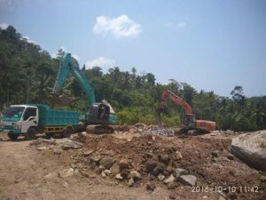 DLH Pesawaran Melempem Tak Sanggup Urusi Tambang Batu Ilegal