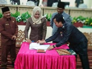 DPRD Tulang Bawang Paripurnakan Pengesahan APBD-P 2018