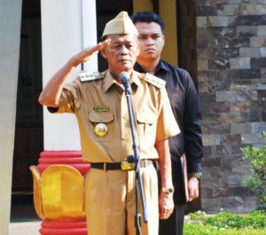 Walkot Metro A.Pairin Pimpin Apel Peringati Hari Kesaktian Pancasila, Ajak ASN Peduli Gempa Palu