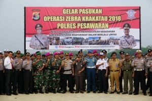 Polres Pesawaran Gelar Oprasi Zebra 30 Okt – 12 Nov