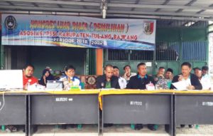 PSSI Tulang Bawang Bentuk Kepengurusan