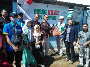 Karang Taruna Haji Pemanggilan Salurkan Bantuan Logistik Bersama LSM Basmi Ke Posko FPI Untuk Korban Tsunami