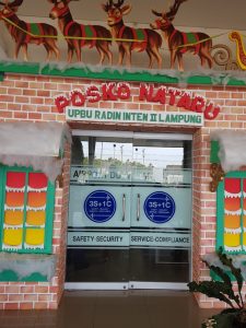 Sambut Natal dan Tahun Baru Bandara Radin Inten II Lamsel Buka Posko Mudik