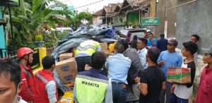 Tsunami, Wastika Karya Turunkan Alat Berat dan Berikan Bantuan