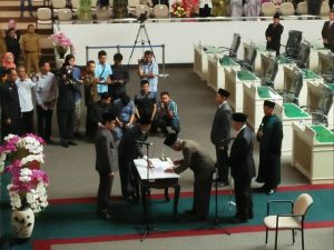 Tiga Anggota DPRD Provinsi Lampung Resmi Dilantik,Sisa Masa Jabatan 2014-2019