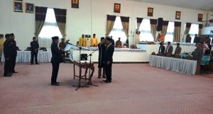 DPRD Lamteng Gelar Paripurna PAW, Sukimen Gantikan I Yoman Sukadana Dari Fraksi Golkar
