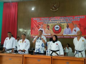 Inkado Lampung Gelar UKT, 171 Peserta Uji Kemampuan