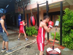 SatPol-PP Perovinsi Lampung Dibekali Ketrampilan Bela Diri Boxing