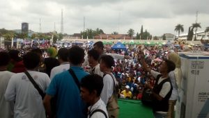 Ribuan Masyarakat Mesuji Meriahkan Millennial Road Safety Festival