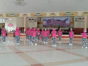 Lomba Senam BMW Jadi Rangkaian Pembuka HUT Kabupaten Tulang Bawang Ke-22