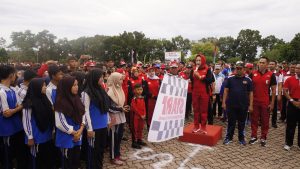 6.000 Peserta Meriahkan Lomba Jalan Sehat Kabupaten Tuba Ke-22