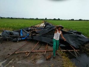 Puluhan Rumah di Kampung Karya Cipta Abadi Rusak Diterjang Angin Puting Beliung