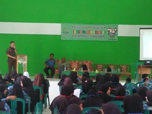 Kejari Tuba Beri Pengetahuan Pelajar Tentang Hukum