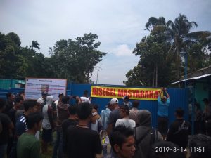 Perusahaan Tambang Emas PT KBU di Pesawaran Resmi di Segel dan Ditutup