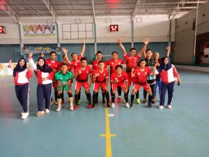 Tampil Dengan Penuh Semangat Tim Futsal ASN Tuba Raih Juara IV