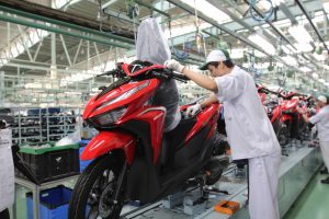 Ekspor Motor AHM Triwulan I 2019 Tumbuh 83% 