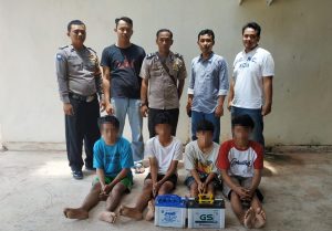 Empat Pelaku Curat Kantor PDAM Rawa Jitu Ditangkap Polisi, Dua Diantaranya Berstatus Pelajar