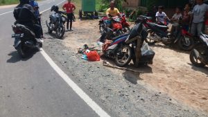 Kurang Rambu-Rambu dan Jalan Rusak,  Satu Pengendara Tewas Tertabrak Truck