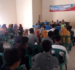 Perwujudan 25 Program Winarti-Hen, Disnakertras Tuba Buka Lapangan Kerja AK.1