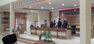 DPRD Mesuji Gelar Paripurna Penyampaian Nota LKPJ Bupati Mesuji TA 2018