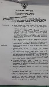 Arinal Batalkan Pelantikan Era Ridho