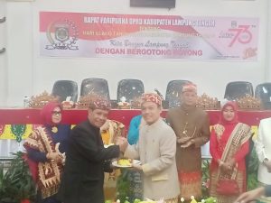 Peringati HUT Lamteng Ke 73, DPRD Lamteng Gelar Rapat Paripurna