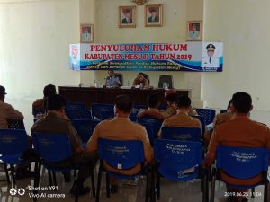 Wajib Paham, Pemda Mesuji Beri Penyuluhan Hukum Seluruh Pejabat 