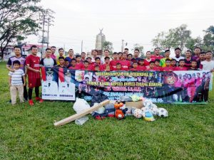 Wujudkan 25 Program Prorakyat, Bupati Winarti Bantu Dana Hibah Tim SSB Interminal FC