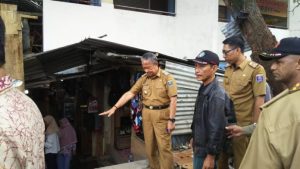 Lantai Pasar Cendrawasih Tergenang Air, Djohan Perintahkan Dinas Terkait Cari Titik Persoalan