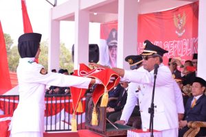 Peringati HUT RI Ke-74, Loekman : Masyarakat Lamteng Harus Mewarisi Semangat Juang Pahlawan