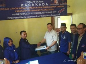 Kembalikan Berkas Ke DPD Nasdem, Aries Sandi Ingin Wakil Dari Parpol Yang Tulus Ikhlas Melayani Masyarakat