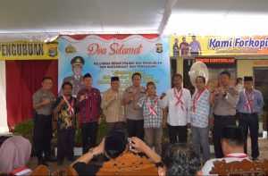 Jelang Pilkakam, Kapolres Lamteng Ajak Calon Kakam Jaga Kondusifitas 