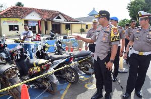 Hasil Oprasi Patuh 2019, Polres Lamteng Tindak 1.817 Pelanggar Lalin 