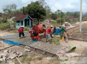 Manfaatkan DD, Ratno Kebut Pembangunan Desa Margo Makmur