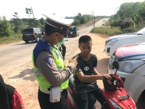 Satlantas Polres Mesuji Sosialisasikan Operasi Zebra Krakatau 2019