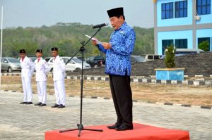 Peringati Hari Sumpah Pemuda Ke-91, Pemkab Mesuji Gelar Upacara Bendera