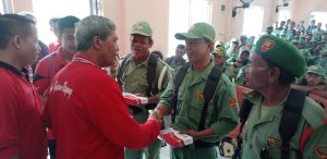 Tahun Depan, Bupati Loekman Beri Anggaran Linmas Rp 100 Juta