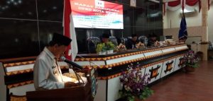 Walikota Metro A.Pairin Sampaikan 4 Raperda Dalam Rapat Paripurna DPRD
