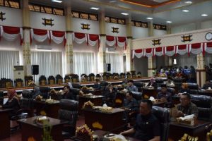 Rapat Paripurna, DPRD Kota Metro Bahas RAPBD 2020
