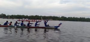 Lomba Balap Perahu Warnai Kemeriahan Rangkaian HUT Mesuji
