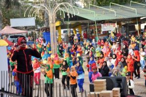 CFD dan Peringatan Hari Jantung Sedunia Kota Metro Meriah