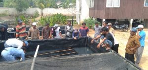 DKP Mesuji Berikan Pelatihan Pemijahan Ikan Pada UPR