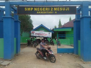 Diduga Bermasalah Rehap Bangunan SMPN 02 Mesuji Asal Jadi, Kepsek Alergi Wartawan