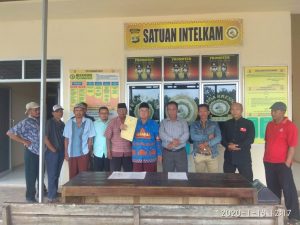 Masyarakat Laporkan Dugaan Korupsi Kades Harsono ke Polres Mesuji