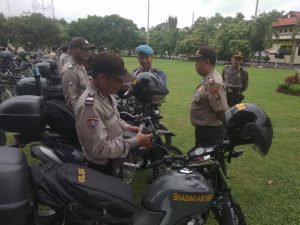 Lagi, Kelengkapan Senpi dan R2 Bhabinkamtibmas Polres Lamteng Diperiksa