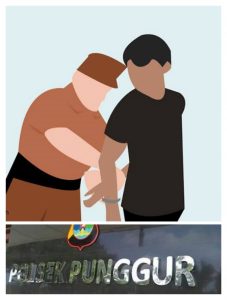 Diduga Aniaya Satpam, Oknum Wartawan di Tangkap Polsek Punggur, Bawa Sajam dan Airsoft Gun