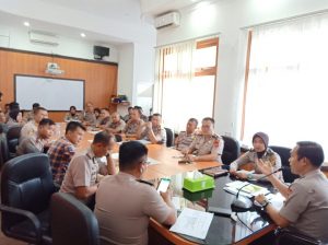 Polres Lamteng Analisa dan Evaluasi Zona Integritas WBK dan WBBM